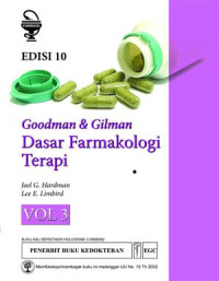 Image of Goodman & Gilman : Dasar Farmakologi Terapi 3