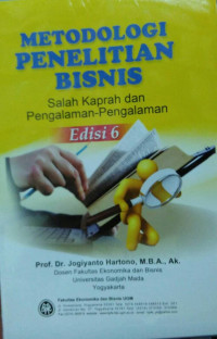 Image of Metodologi Penelitian Bisnis