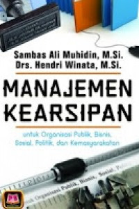 Image of Manajemen Kearsipan
