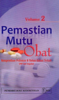 Image of Pemastian Mutu Obat Vol.2