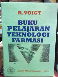 Image of Buku Pelajaran Teknologi Farmasi