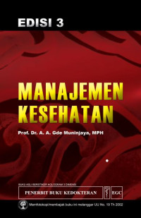 Image of Manajemen Kesehatan, Ed. 3