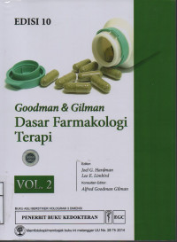 Image of Goodman & Gilman : Dasar Farmakologi Terapi 2